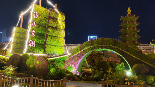 项目夜景展示